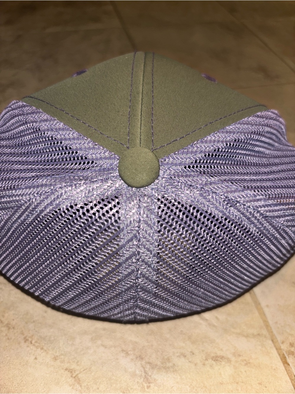 Olive Green Hooey Trucker Hat with Black Emblem - Unbranded - Picture 2 of 3